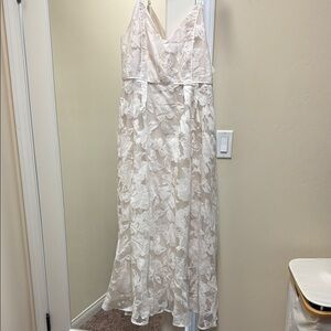 Showpo White Floral Dress